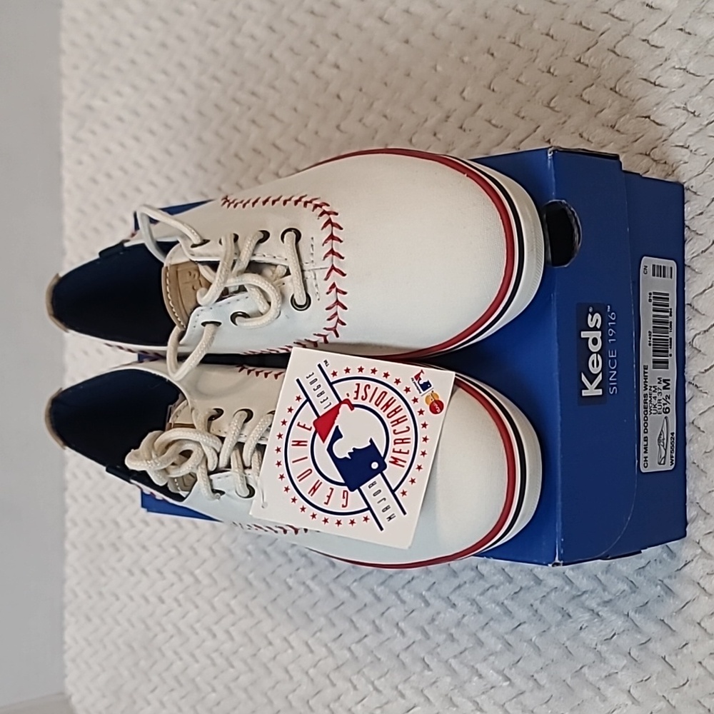 Keds Canvas CH MLB Dodgers White
